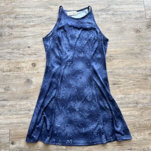 Younique Dress Women's M Blue White Floral Vintage 90s Y2K